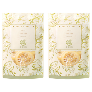 GreenMarket 菓青市集 即食檸檬片/果乾, 230g, 2包