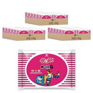 統一 統一麵 肉燥風味 特大號 85g, 90包