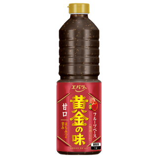 Ebara 荏原 黃金燒肉醬 甘口 水果蔬菜完美搭配, 1L, 1瓶