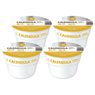 韓國 LINDSAY 台灣公司貨 金盞花 軟膜粉, 28g, 保濕鎮靜, 4個, 1罐