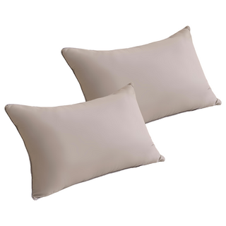 NATURALLY JOJO 石墨烯絲柔棉枕, 灰色, 2個