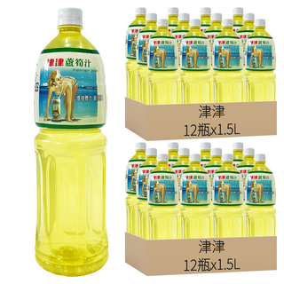 津津 蘆筍汁, 1.5L, 24瓶