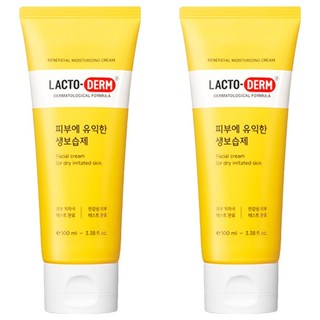 Chong Kun Dang 鍾根堂 LACTO-DERM 乳酸菌保濕面霜 100 Billion Probiotics 舒緩, 100ml, 2條