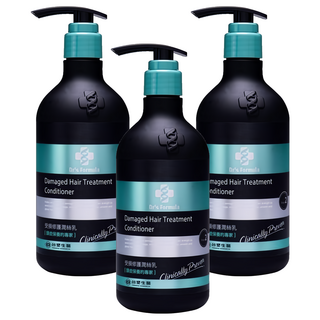 台塑生醫 Dr's Formula 受損修護潤絲乳, 530g, 3瓶