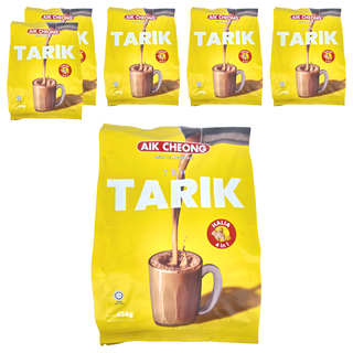 AIK CHEONG 益昌 南洋拉茶風味香滑奶茶 四合一 薑風味 減糖35% 456g, 38g, 12包, 6袋