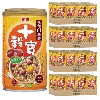 泰山 十榖寶 大顆栗子 多種食材營養補給, 330g, 96罐