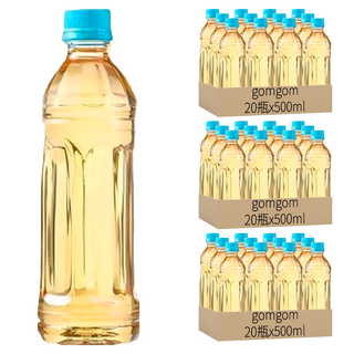 gomgom 無標籤大麥茶, 500ml, 60瓶