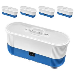 全自動超聲波多用清潔器, 藍色, 5個