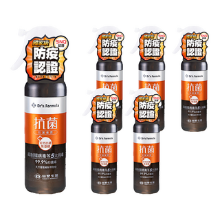 台塑生醫 Dr's Formula 抗菌防護噴霧, 255g, 6瓶