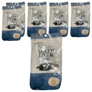 CRIUS 克瑞斯 天然紐西蘭點心 羊肝片 80g, 6包