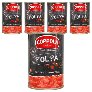 COPPOLA 柯波拉 切丁番茄, 400g, 5罐