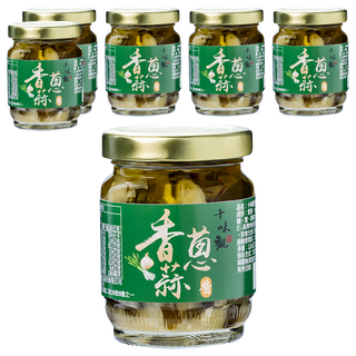 十味觀 香蔥蒜醬 120g - 台灣嚴選青蔥大蒜 快速料理好幫手, 6罐