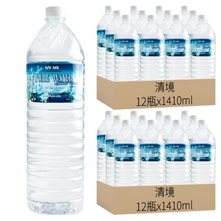 清境 純水, 1410ml, 24瓶