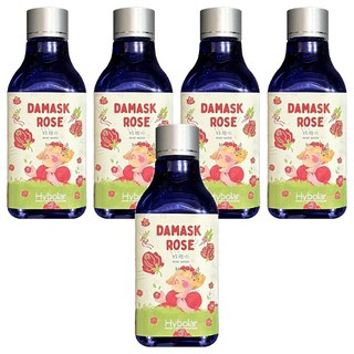 Hybolar 玫瑰水 保濕補水, 5瓶, 200ml