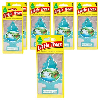 Little Trees 小樹 香片 迷霧雨林，適用於車內、家庭和辦公室, 7g, 6片