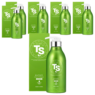 韓國 TS All New 草本滋養洗髮精 草本香, 500g, 6瓶