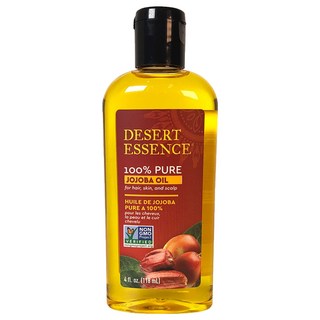 DESERT ESSENCE 100%純荷荷芭油, 118ml, 頭髮/皮膚/頭皮適用, 1瓶