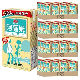 匯竑 阿薩姆奶茶 青蘋風味, 300ml, 96入