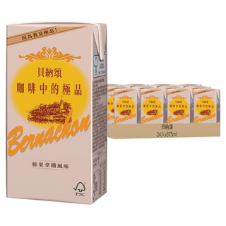 貝納頌 榛果拿鐵, 375ml, 24入
