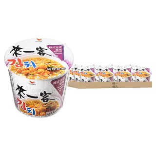 統一 來一客 杯麵 韓式泡菜風味 67g, 48入