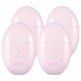 BANILA CO 芭妮蘭 台灣公司貨 持久亮顏防曬妝前乳 35ml, 粉色, 4個