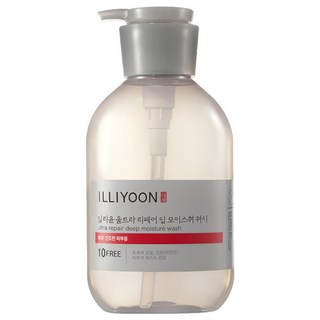 ILLIYOON 一理潤 高效修護保濕沐浴露 無香, 500ml, 1瓶