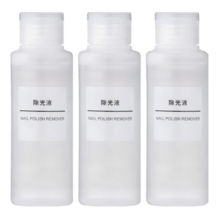 MUJI 無印良品 台灣公司貨 除光液, 100ml, 3件