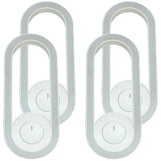 Reddot 紅點生活 超聲波光感變頻驅鼠驅蚊器 白色, 4個, 28.4g