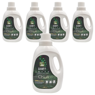 Chuli 初梨 森林檀香衣物洗潔精, 2L, 5瓶