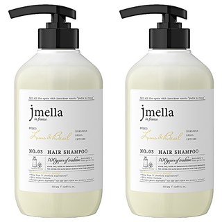 JMELLA 青澀初戀洗髮精 500ml 溫和潔淨 植物精華, 2瓶