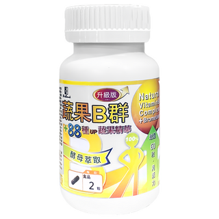 BioBank 大金宏醫 88種蔬果酵素B群升級版, 1罐, 60顆, 增強體力, 調整體質