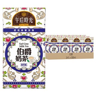 光泉 午后時光 伯爵奶茶 (24入), 使用光泉鮮乳，搭配優質紅茶茶葉，無奶精添加, 300ml