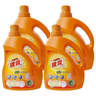 OPEL 歐寶 強效洗衣精 無患子 溫和柔軟 芳香, 4kg, 4桶