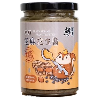 鮮醬子 無糖芝麻花生醬, 340g, 1罐