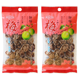 惠香食品 甜梅, 酸甜好滋味，生津止渴, 90g, 2包