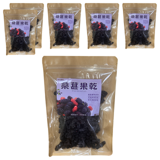伊貝果然 桑葚果乾, 6個, 200g