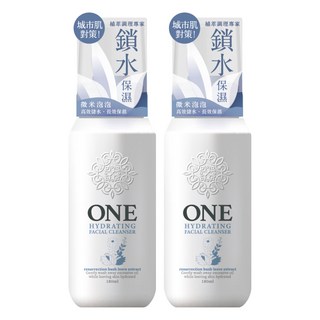 ONE 全面淨化洗顏慕斯 南非復活草 檸檬香桃木, 180ml, 2瓶