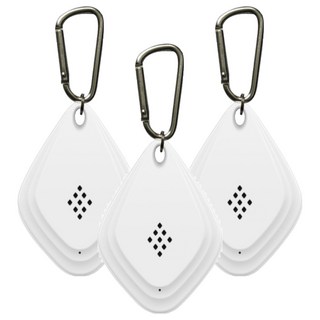 便攜式隨身超音波驅蚊器 白色 3個 20g 安全無害