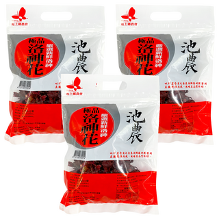 池上鄉農會 洛神花 - 台東洛神花 無咖啡因 花草茶, 100g, 1入, 3包