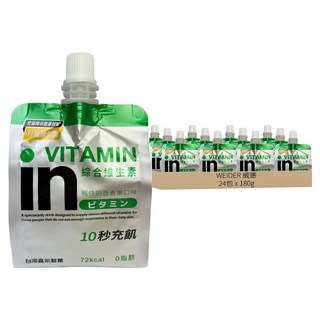 WEIDER 威德 180g 24包 綜合維生素果凍 隨時補充活力