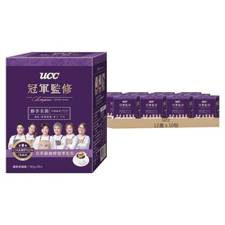 ucc Champion Coffee Blend 冠軍監修 醇香果調濾掛式咖啡, 10g, 10包, 12盒