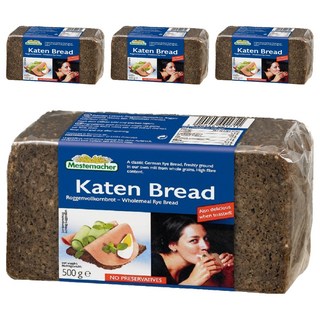 Mestemacher 麥大師 德國鄉村麵包, 4個, 500g