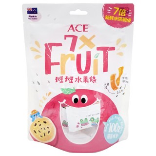 ACE 斑斑水果條 百香果+奇亞籽 90g 寶寶天然水果零食，紐西蘭原裝進口，無添加，高纖維, 1袋