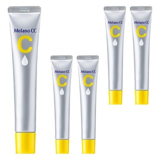 Melano CC 高純度維他命C 亮白精華 清透質地 迅速吸收, 20ml, 5條