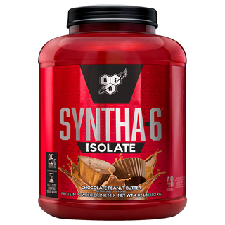 Bsn 畢斯恩 SYNTHA-6 ISOLATE 分離式乳清蛋白粉, 巧克力花生醬口味, 48份, 1.82kg, 1罐