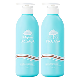 DR.GAGA PH5.5 量身訂做角鯊烷抑菌淨衡洗髮精, 580ml, 2瓶