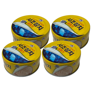 SAJO 鰹魚罐 黃色, 4罐, 100g