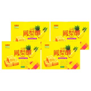 台鳳 鳳梨酥，百年盛名，台灣代表，蛋奶素食, 162g, 4盒
