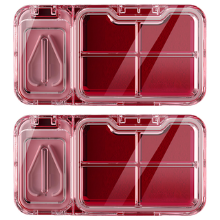 小麥購物 便攜切藥器 L1269 綢緞紅, 2個