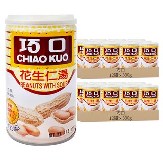 巧口 花生仁湯, 330g, 24罐